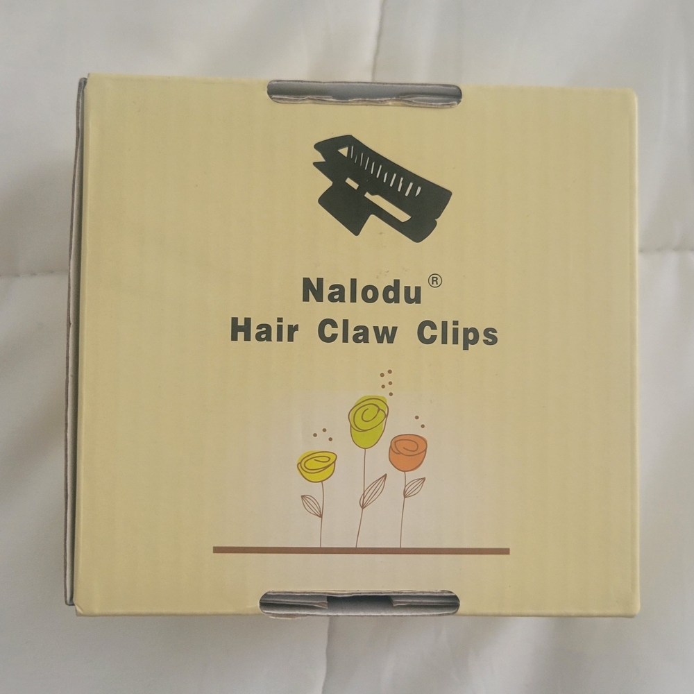Black Hair Claw Clips